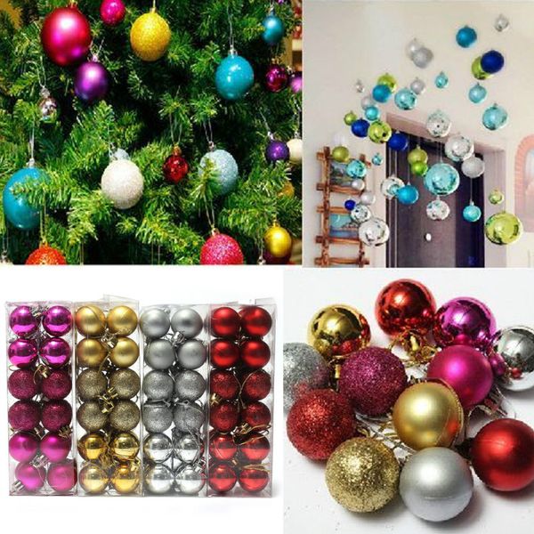 

party decoration 2021 year tree decor ball bauble xmas hanging decorations for home christmas accessories 5z