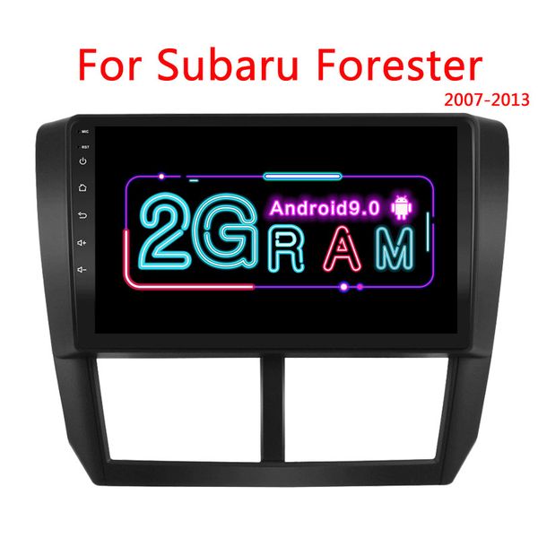 

2g android 8.1 car multimedia player for forester 2007 2008 2009 2010 2011 2012 2013 stereo radio gps navigation car dvd