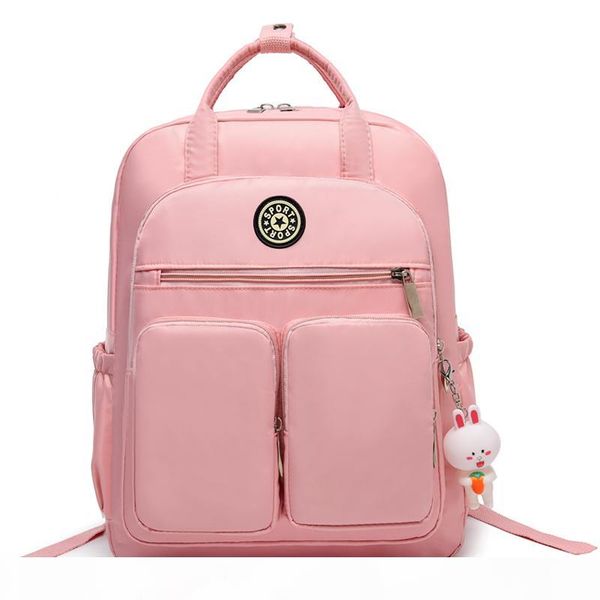 

pink sugao women backpack designer backpacks student shoulder bag luxury backpack lady travel bags 2020 new styles large capacity backpack