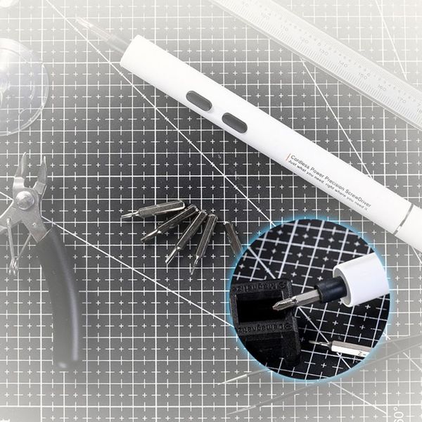 

1 набор мини электрической отвертки дрель портативной беспроводное питание отвертка kit 6xdd
