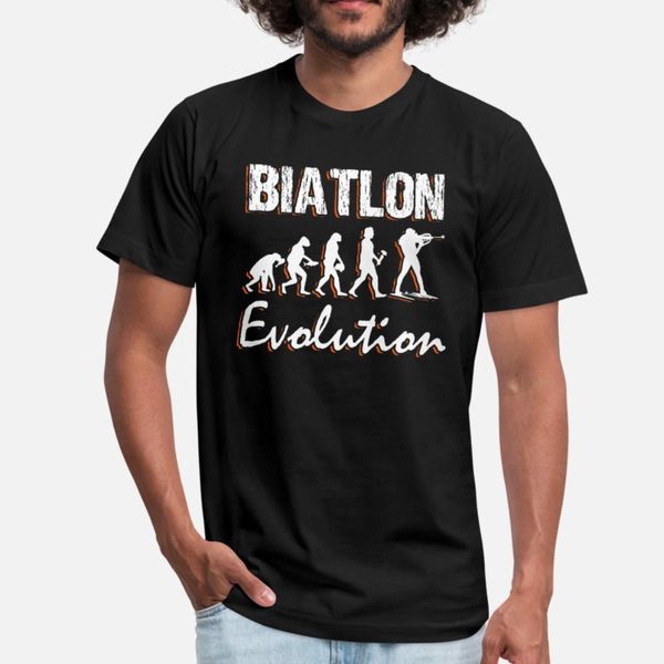 

biathlon gift rifle team sport sports winter ski t shirt men designs 100% cotton o-neck family cute humor spring pictures shirt