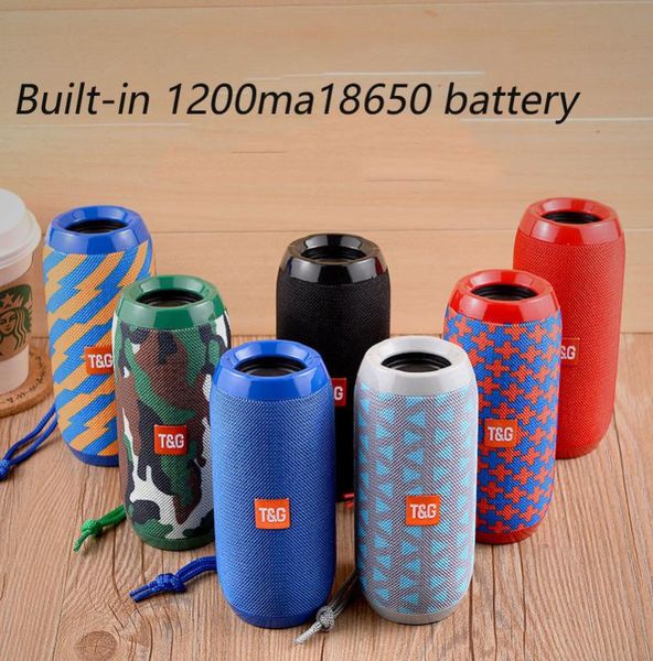 

tg117 bluetooth outdoor speaker waterproof portable soundbar wireless column usb loudspeaker box support tf card fm radio aux