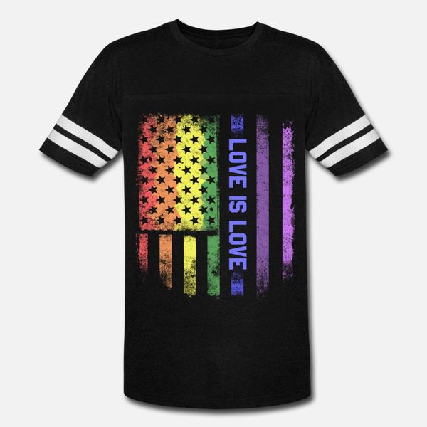 

us flag love is love lgbt gay pride t shirt men designing short sleeve s-3xl formal interesting fashion spring autumn slim shirt