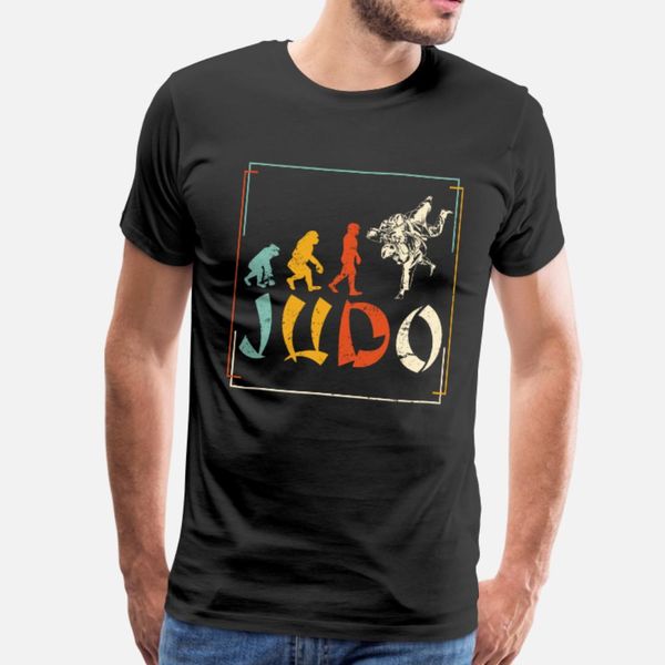 

judo fighter evolution t shirt men printed short sleeve round collar male cute funny casual spring standard shirt