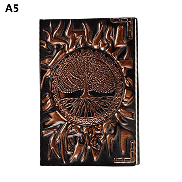 

diary notebook school office vintage embossed gift travel journal arc edge 3d, Purple;pink