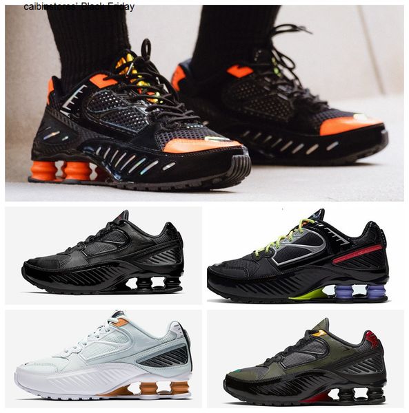

2020 Top Quality shox tl Mens Running Shoes Breathable Sneakers Black White outdoor walking sports r4 Trainers
