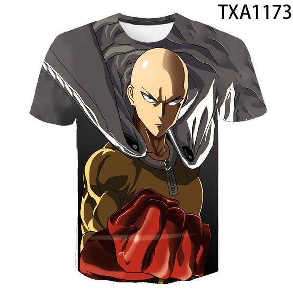

one punch-man 3d boy girl printed cool 3d print shirts hippie oversized anime men clothing