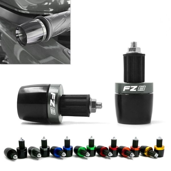 

universal motorcycle 7/8" handlebar grips ends handle bar counterweight end cap plug slider for fazer fz8 fz 8 all years