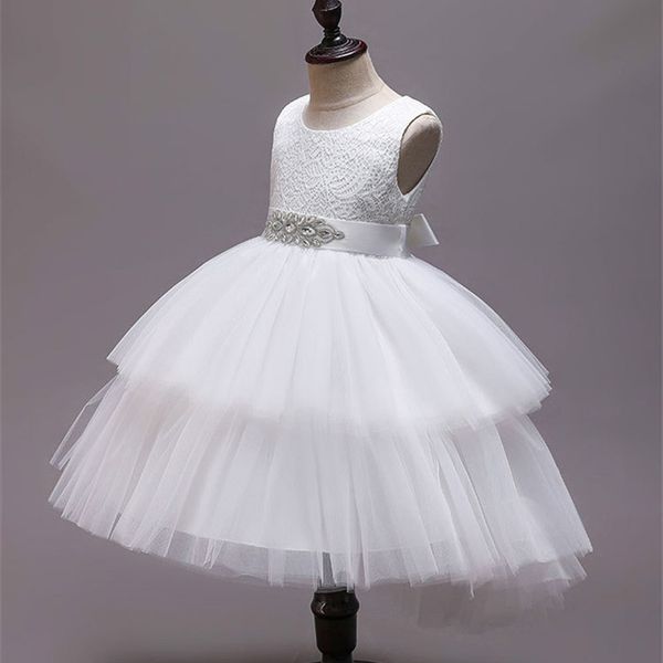 

baby girl dress for girls elegant white birthday party dress girl baby girl's christmas new year clothes, Red;yellow