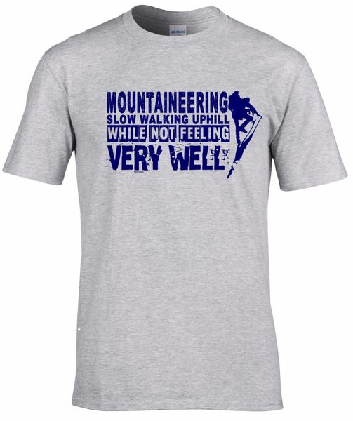 

2019 latest men t shirt fashion harajuku funny men tee shirts funny rock climber mountain climber gift t-shirt