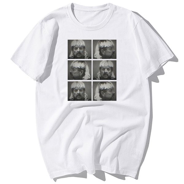 

funny the tiger king joe exotic joe t-shirts men 2020 summer casual 100% cotton short sleeve t shirt harajuku streetwear