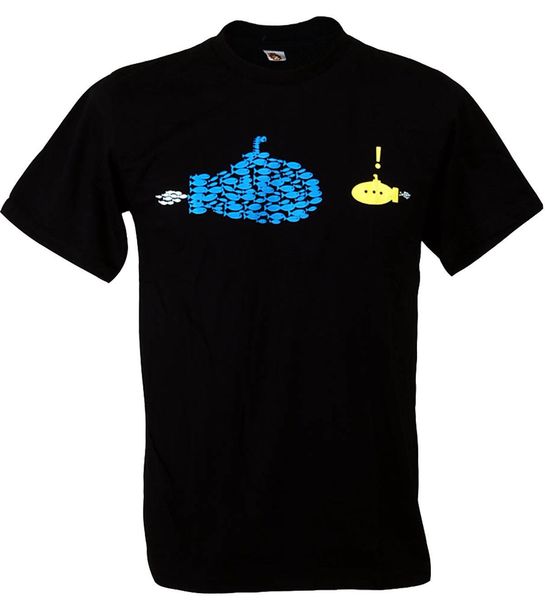 

print tees short sleeve o-neck funny fish submarine scuba dive water life save world mens fashion t-shirt m men summer style