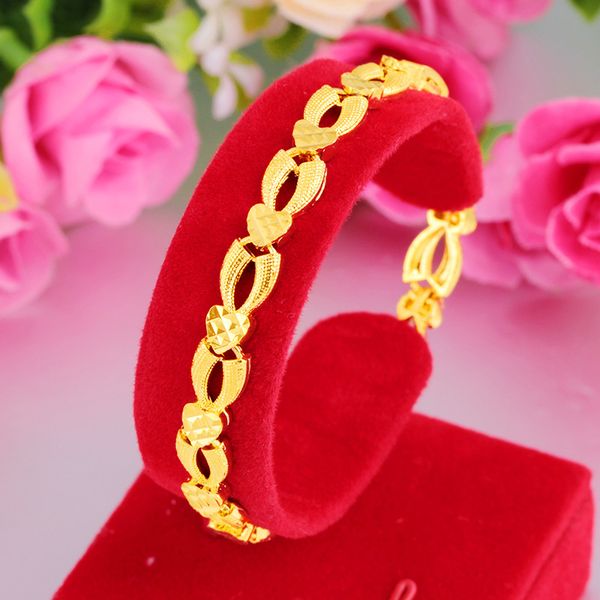 

link, chain brass gold-plated thai bracelet european coins ingenuity imitation gold, Black