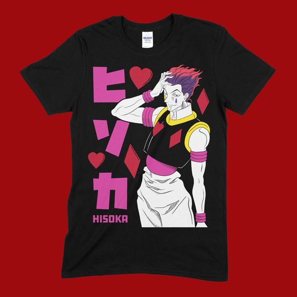 

hisoka hunter x hunter anime inspiriert t shirt