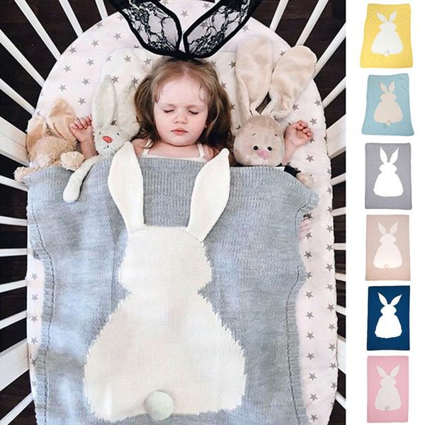 

1pc newborn toddler baby infant children kids knit bath easy wrap sleeping swaddle bedding for travel picnic