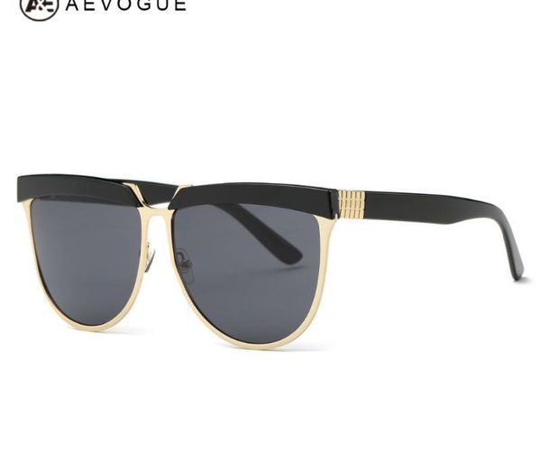 

aevogue sunglasses women cat eyes summer style design mirror eyewear colorful frame uv400 ae0401, White;black