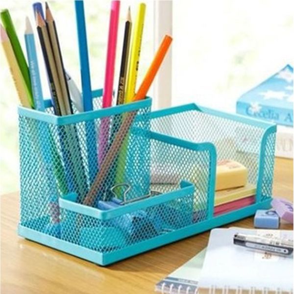 

metal deskstorage box organizer drawer pen card office stationary holder