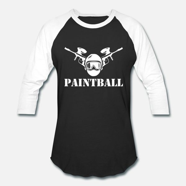 

paintball t shirt men designer 100% cotton s-3xl letter crazy funny casual spring letters shirt