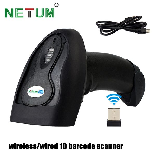 

scanners k2 wireless 2.4g laser barcode scanner wired 1d reader usb interface portable handheld drop