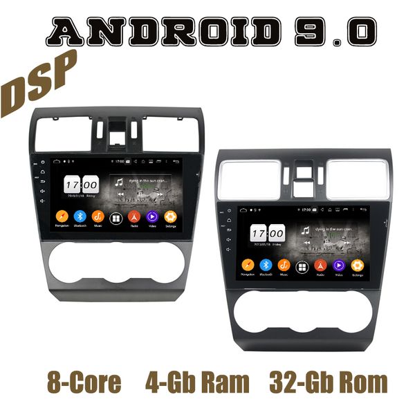 

px6 android 9.0 car gps radio dsp player for wrx forester xv 2013 2014 2020 2020 with 4+64gb auto stereo car dvd