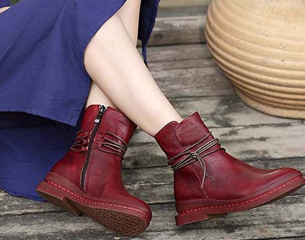 

fashion leather star women shoes woman leather short autumn winter ankle fashion brand women boots 05 px69, Black