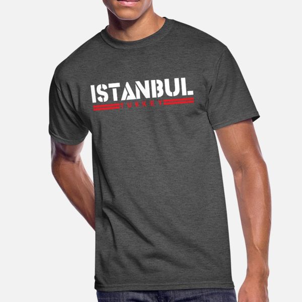

istanbul t shirt men design cotton o-neck cool fitness building summer vintage shirt
