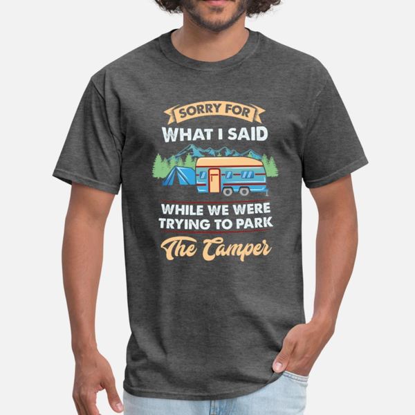 

camping t shirt men designs tee shirt round neck letter sunlight new fashion summer style pattern shirt
