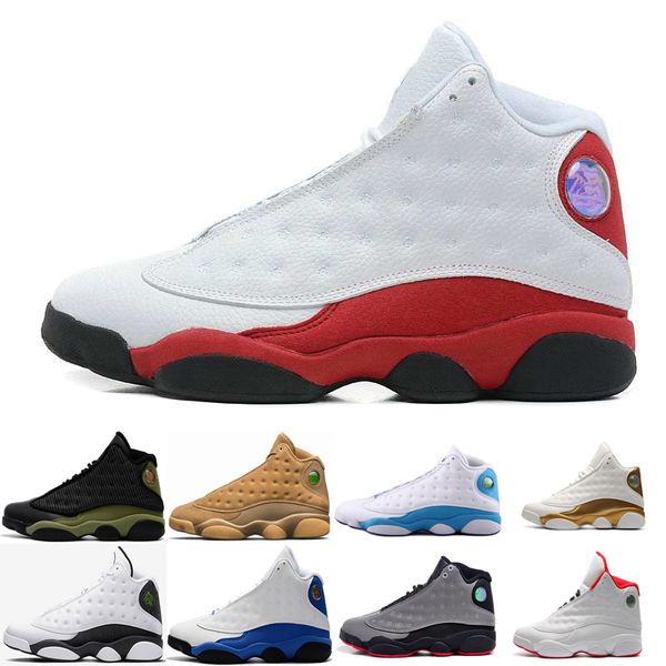 

13 13s mens basketball shoes he got game hologram barons flints sneakers women sports trainers running shoes for men designer, Black