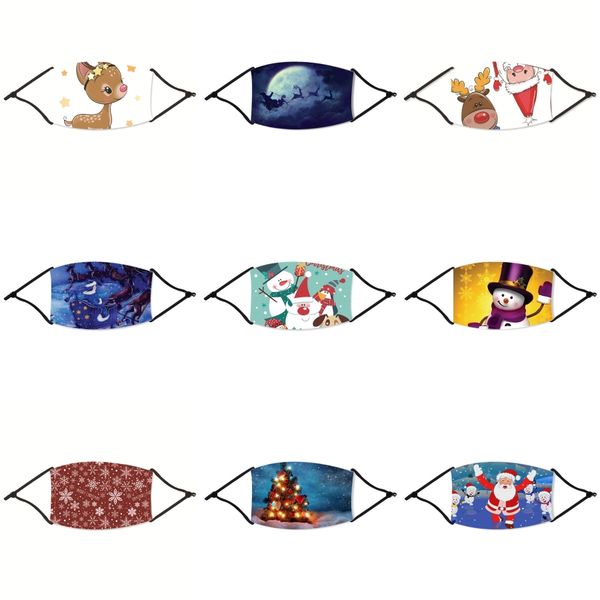 

trump face christmas mask trump american election supplies make america great again fashion adjustable christmas masks cycling christmas #42, Black