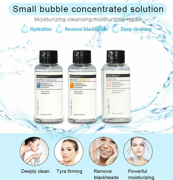 

professional hydrafacial machine use aqua peeling solution 50ml per bottle aqua facial serum hydra facial serum for normal skin