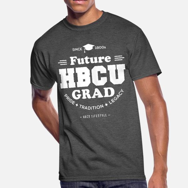 

future hbcu grad youth t shirt men customized 100% cotton plus size 3xl outfit fitness funny summer style letter shirt