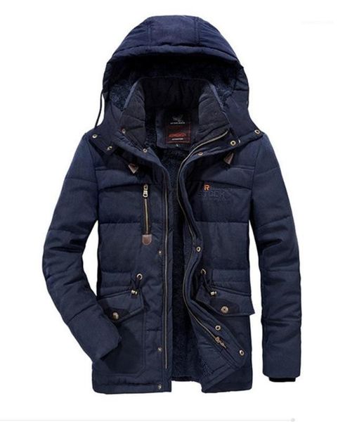 

mulit pocket mens coats casual warm winter cotton padded jacket males clothing mens panelled designer jackets fashion zipper, Black;brown