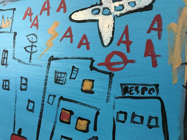 

jean michel basquiat oil painting home decor handpainted &hd print oil painting on canvas wall art canvas pictures 200816