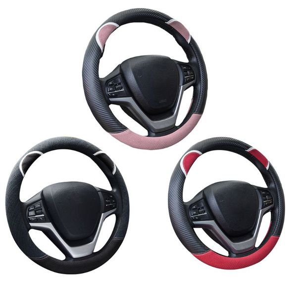 

cartoon print car steering wheel cover anti-slip breathable sweat absorption