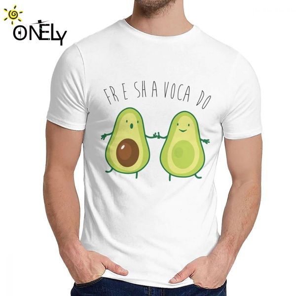 

fresh avocado friut cool t shirt fashion crewneck latest for man pure cotton us size s-6xl big size tee