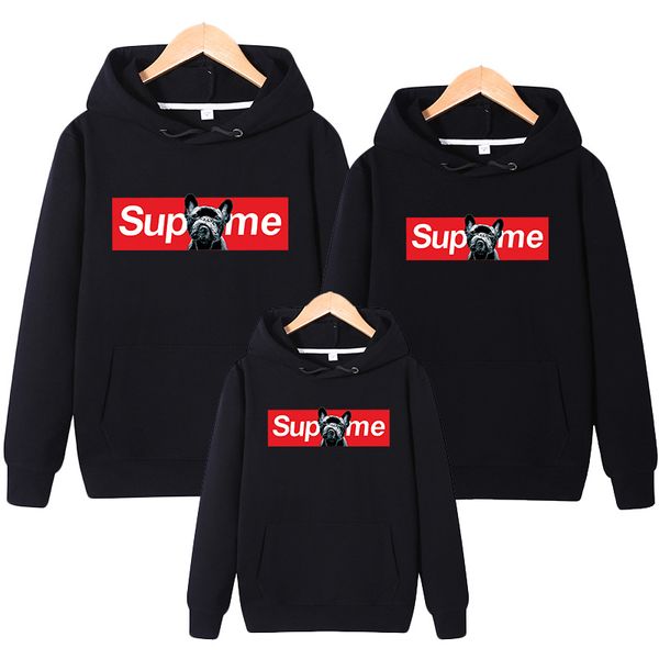 

2020 family matching clothes look father mother son daughter outfits clothing t shirt new mom daddy and me baby boy girl hoodie, Blue