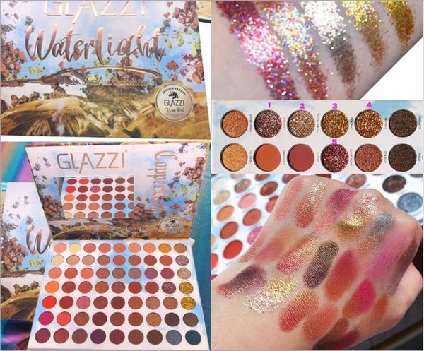 

wholesale make-up 63 color europe and the united states large eye shadow pearl luster piece of gold onion powder mixed installation eye sha