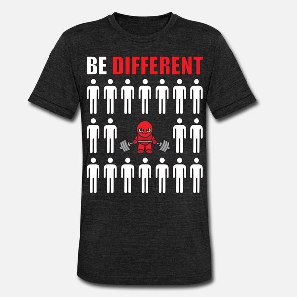 

be different kawaii deadlift t shirt men print tee shirt o-neck family sunlight building spring trend shirt