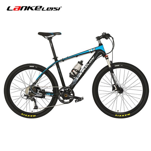 

t8+ luxury version, 9-speed, 26", 36v/400w, 6-section pedal assist mode, torque sensing system, oil disc brake, electric bike, Silver;blue