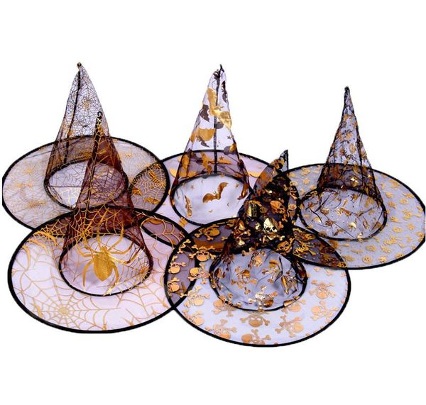 

wide brim hats 2021 cos dressing up ask prom gold hat halloween, Blue;gray