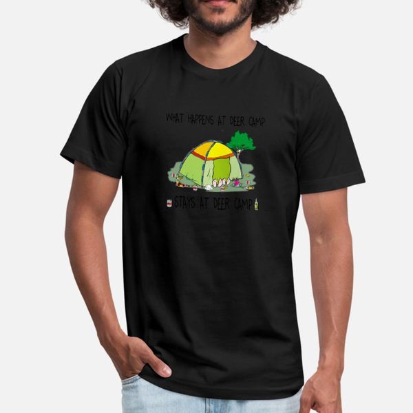 

what happens at deer camp stays at deer camp t shirt men create tee shirt size s-3xl unique graphic humor summer pictures shirt