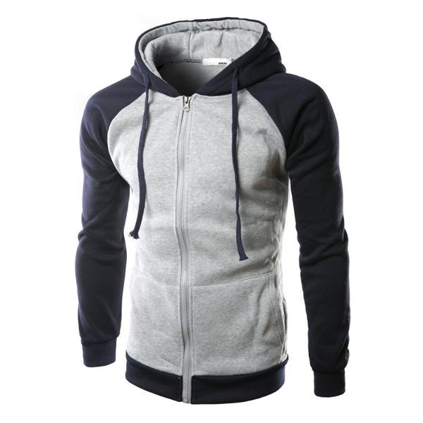 

new mens hoodies and sweatshirts autumn winter boys wear jacket, Black