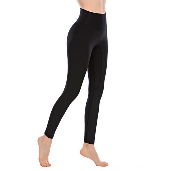 

2020 осень новый высокий талии спорт фитнес йога брюки женские высокой эластичностью бедра грузоподъемные голые двухсторонний спортивные брю