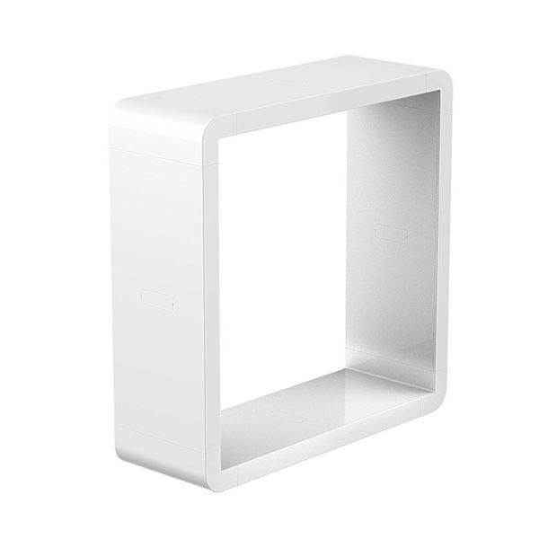 

square bathroom shelf punch home toilet wall mounted waterproof living room