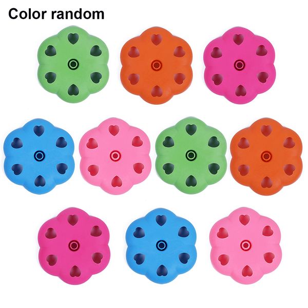 

10pcs column stand balloon base hollowed wedding party supplies flower shape