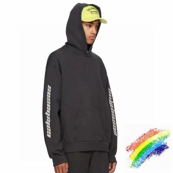 

2020fwss hoodie men women 1 pullover embroidery hooded, Black