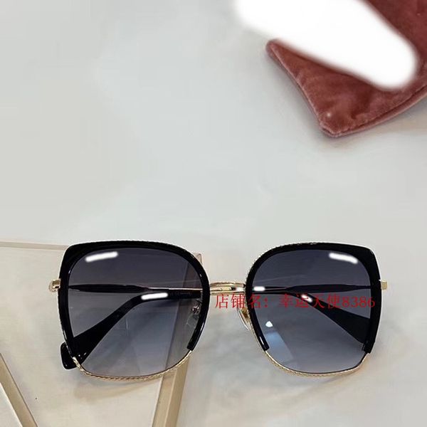 

l0514 2020 luxury runway sunglasses women brand designer sun glasses for women glasses, White;black