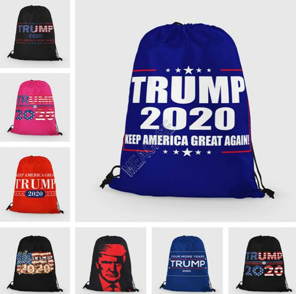

дональд трамп 2020 drawstring сумки унисекс портативный сумки на ремне большие кошельки кошельки сумки для хранения спорт путешествия sack п, Black