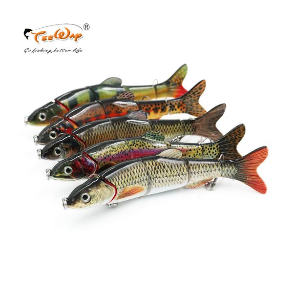 

fishing wobblers 5 segements lifelike pike muskie 15cm 40g isca artificial fishing lures hard bait fishing accessory