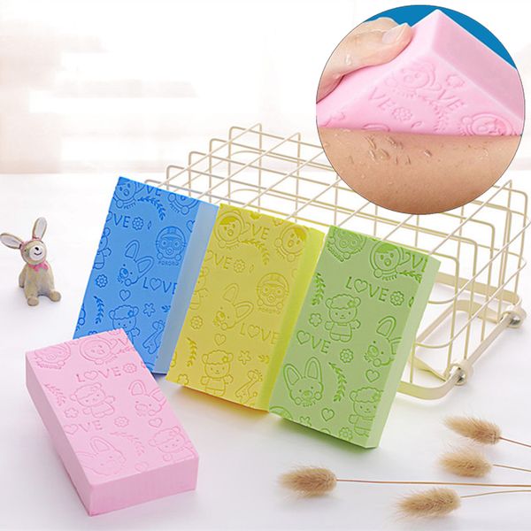 

body shower exfoliating sponge 13*7*3cm printed bathing sponge bath artifact powerful remove mud decontamination bath bh0676-1 tqq